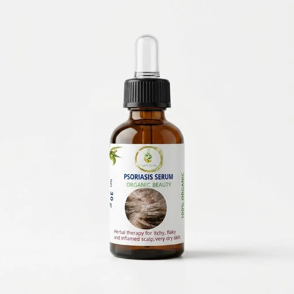 Psoriasis Serum – Trajtim Natyral për Scalpin e thate qe kruhet.