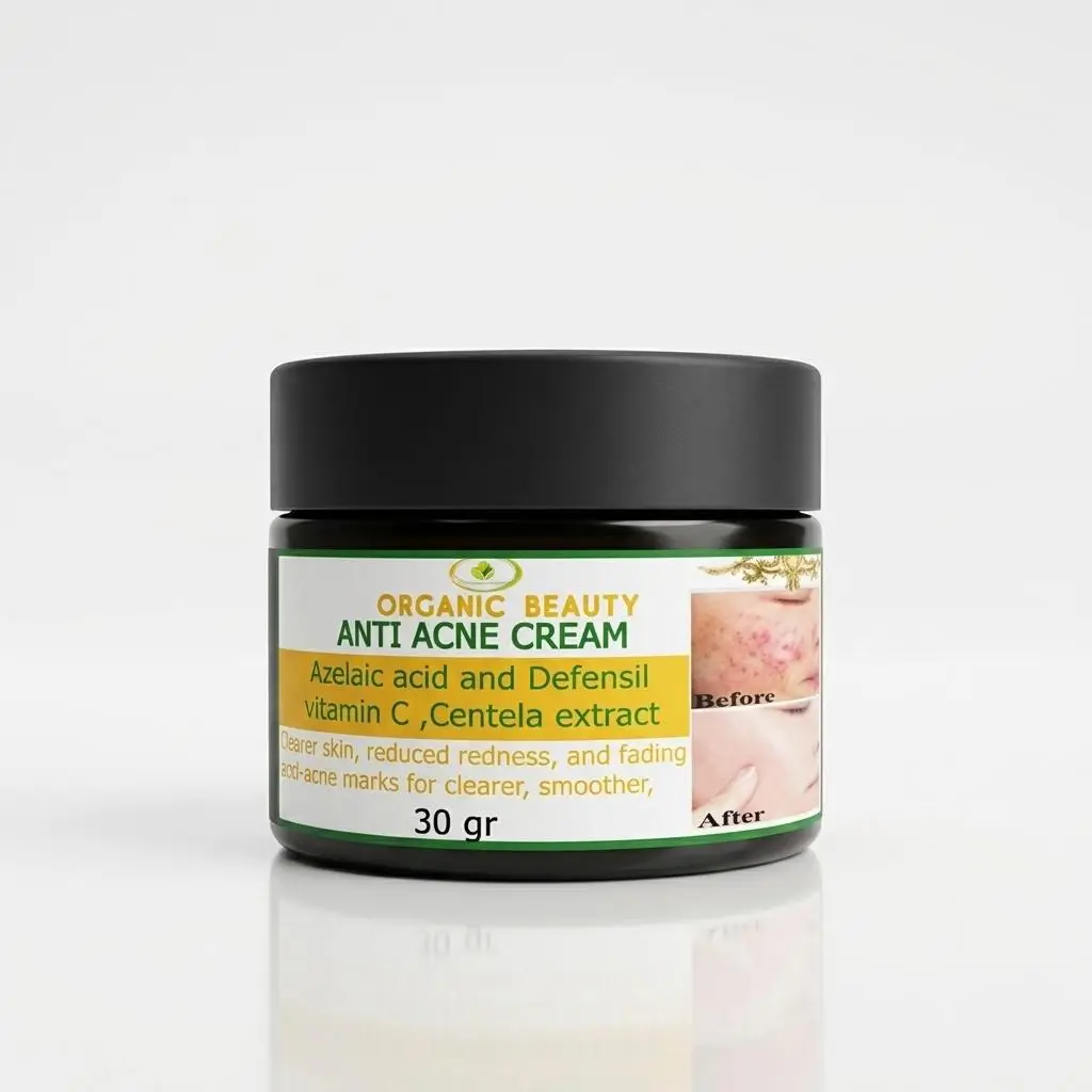 Krem anti Akne me Acid Azelaik dhe vitamin C