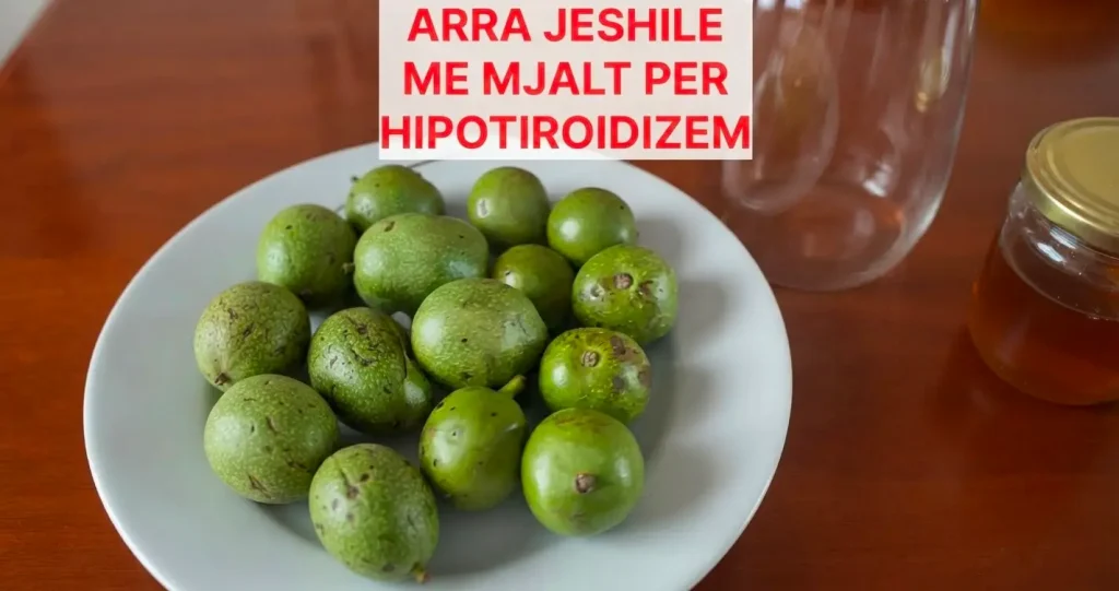receta arra jeshile me mjalt